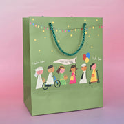 Gift Bag -Haq Allaila-Green